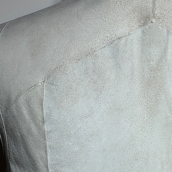 Cassin New York Reversible Fur Suede Vest Sz Med - Picture 7 of 10